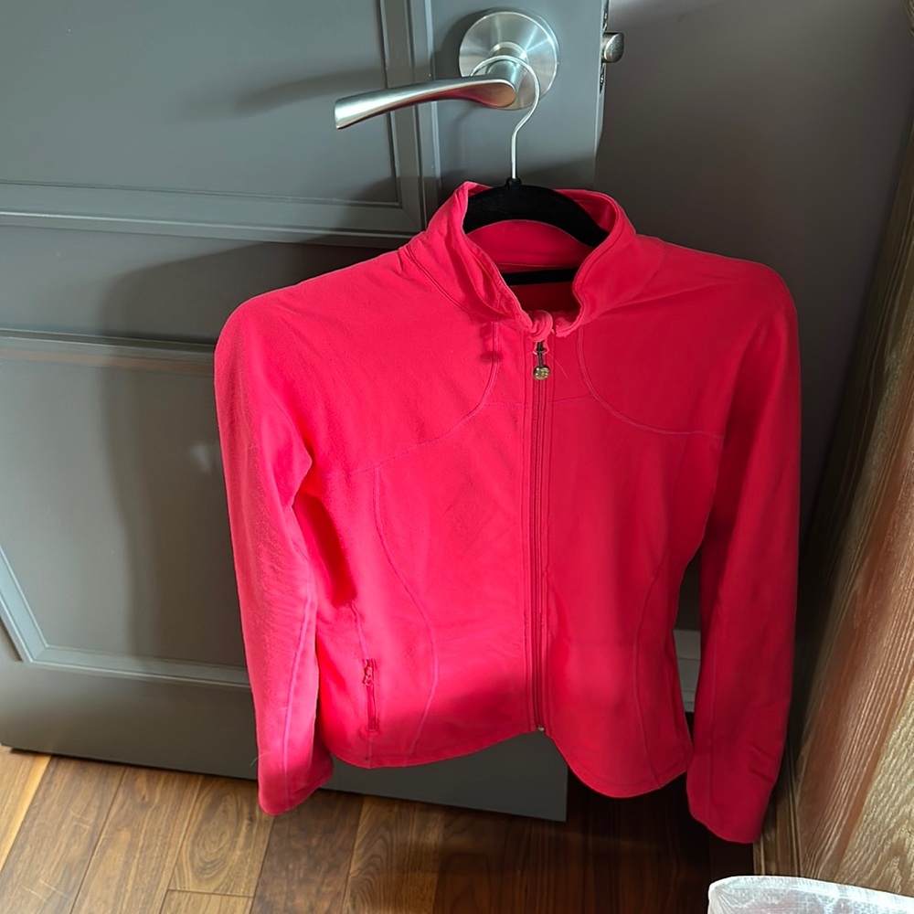 Lululemon Athletica Pink Structured Suit Jacket
